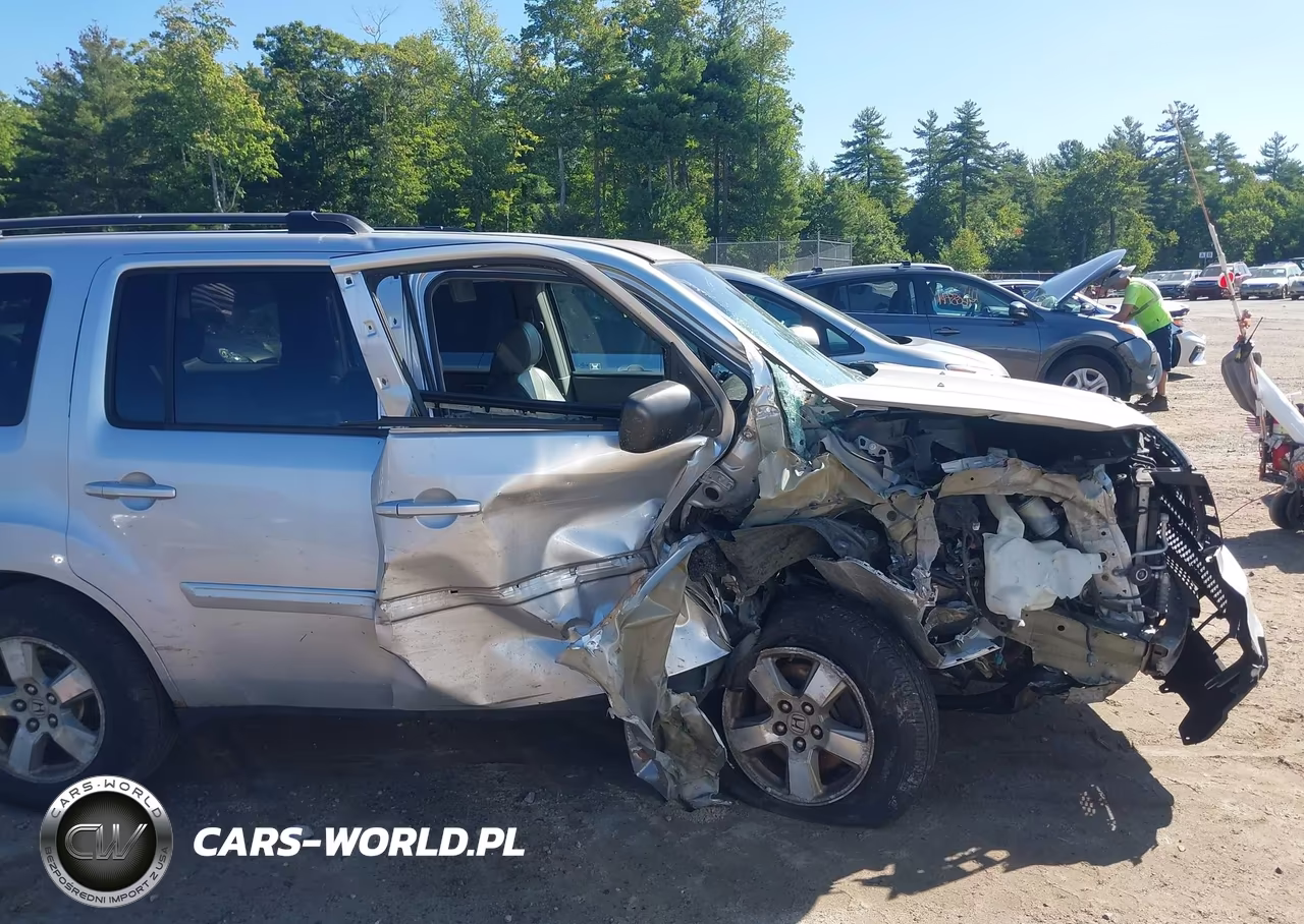 2009 Honda Pilot Ex-L VIN:5FNYF48629B015034 - 13