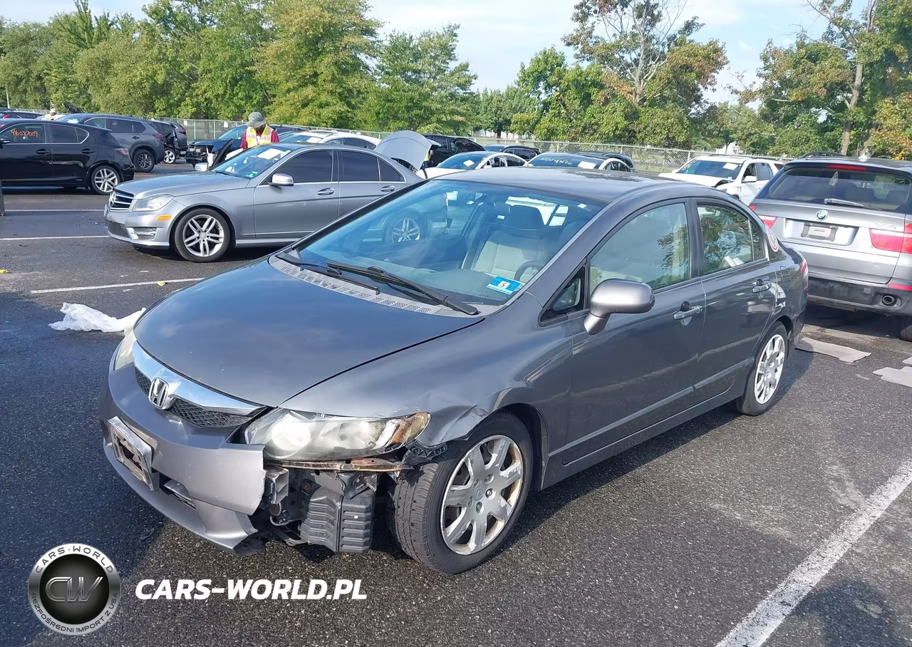 2010 Honda Civic Lx VIN:2HGFA1F59AH553017 - 2