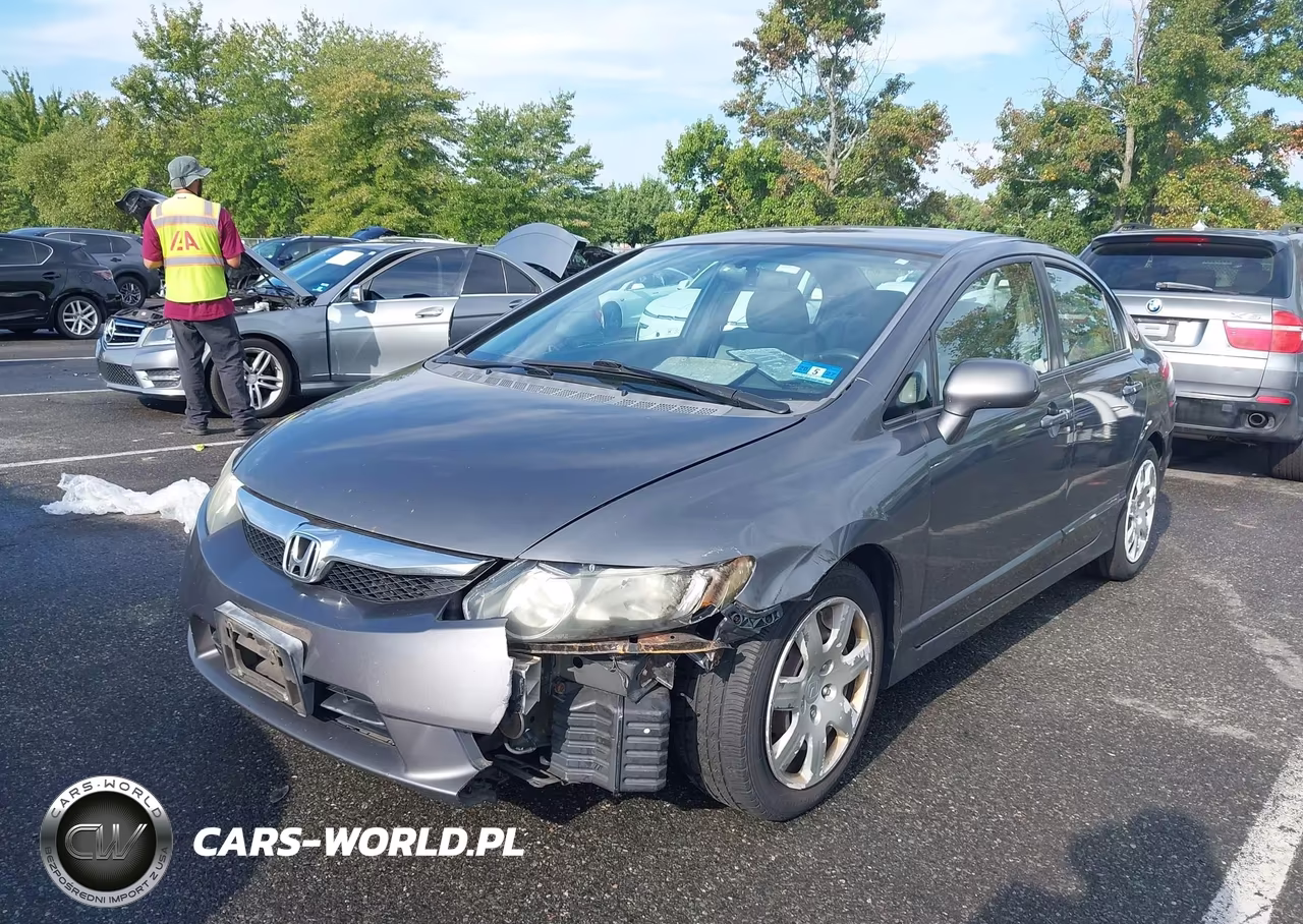 2010 Honda Civic Lx VIN:2HGFA1F59AH553017 - 6