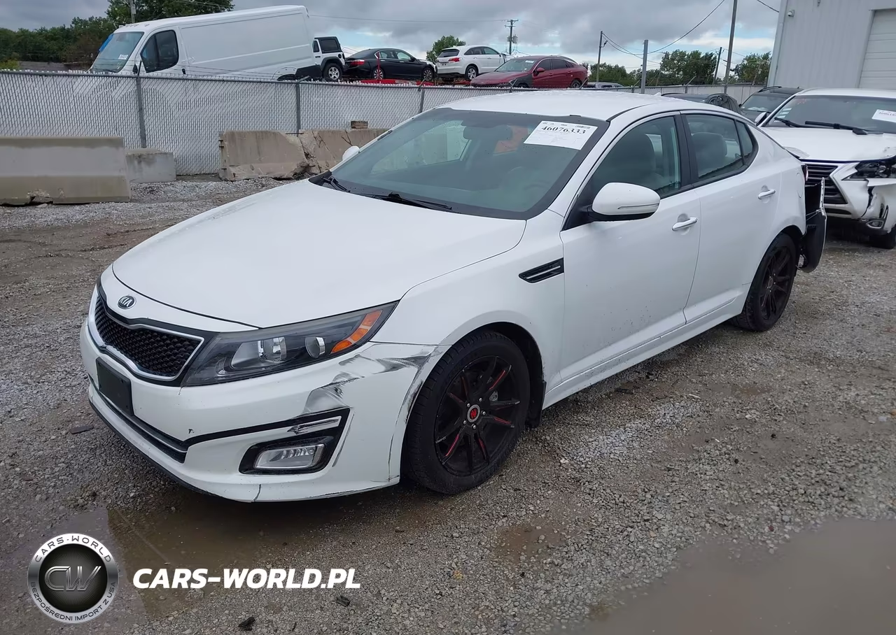 2015 Kia Optima Lx VIN:5XXGM4A77FG460401 - 2