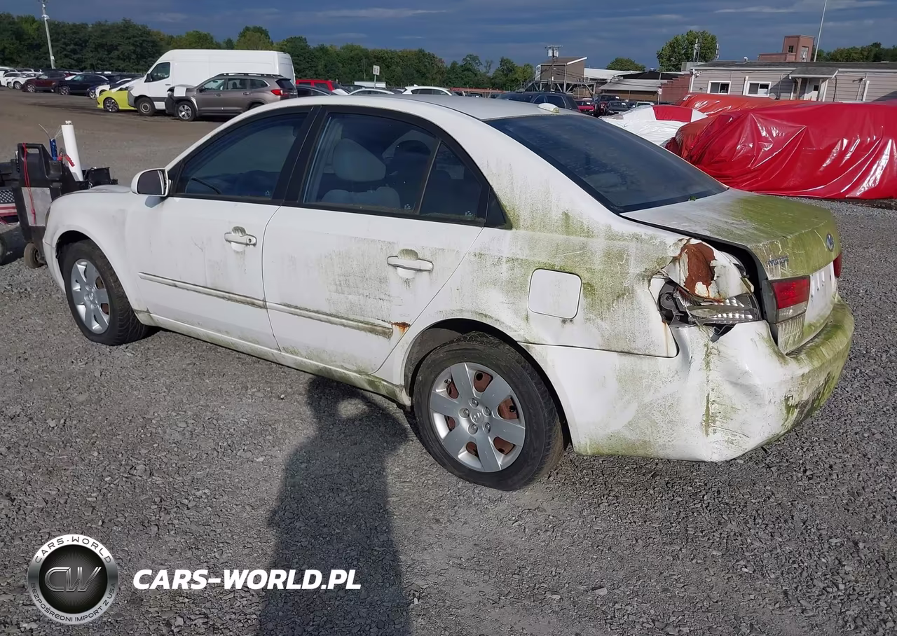 2008 Hyundai Sonata VIN:5NPET46C78H381799 - 3