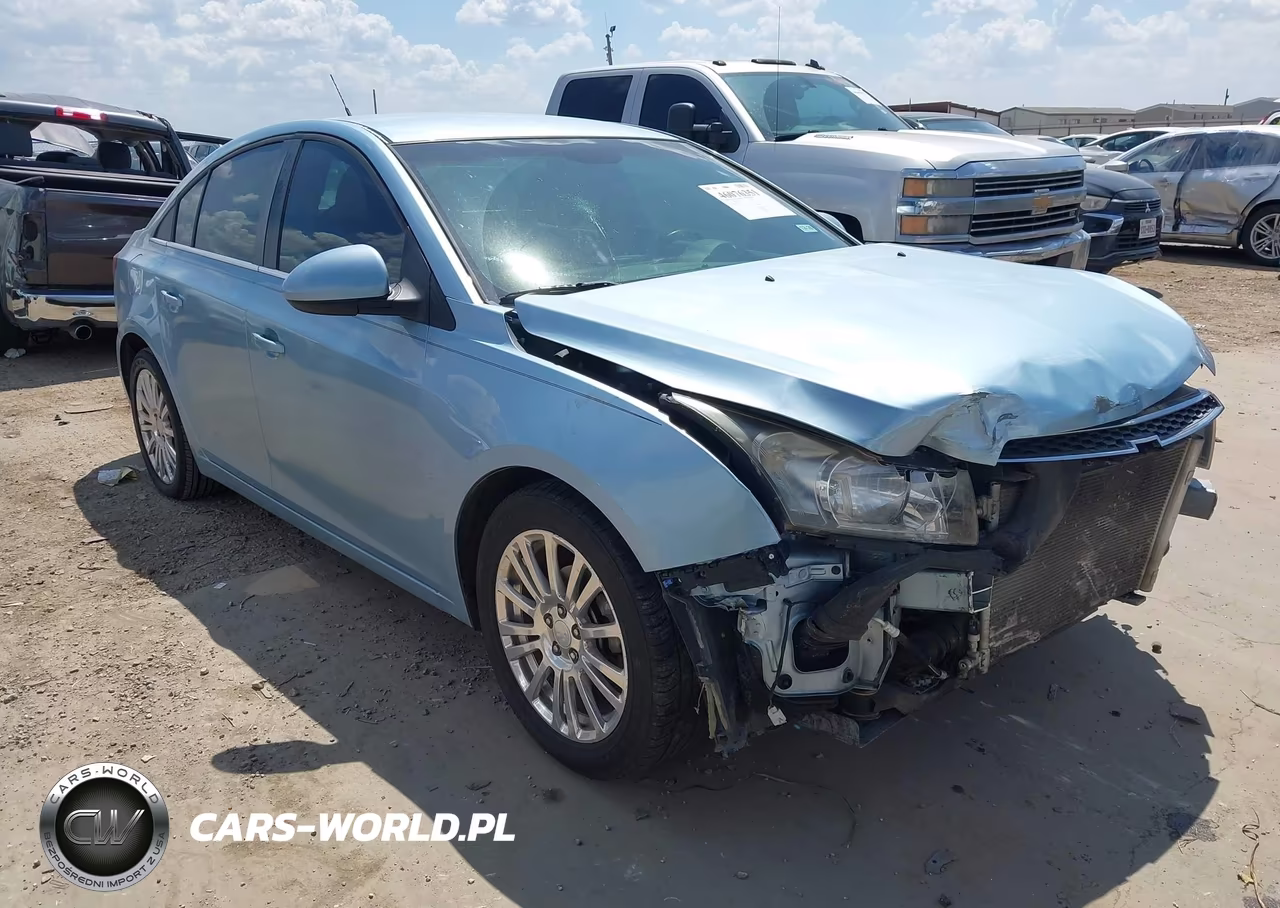 2012 Chevrolet Cruze Eco VIN:1G1PJ5SC0C7293581 - 1