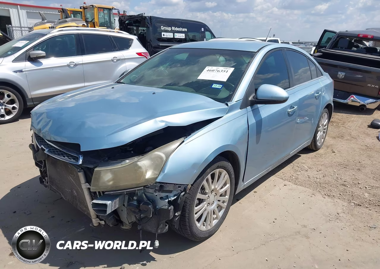 2012 Chevrolet Cruze Eco VIN:1G1PJ5SC0C7293581 - 2