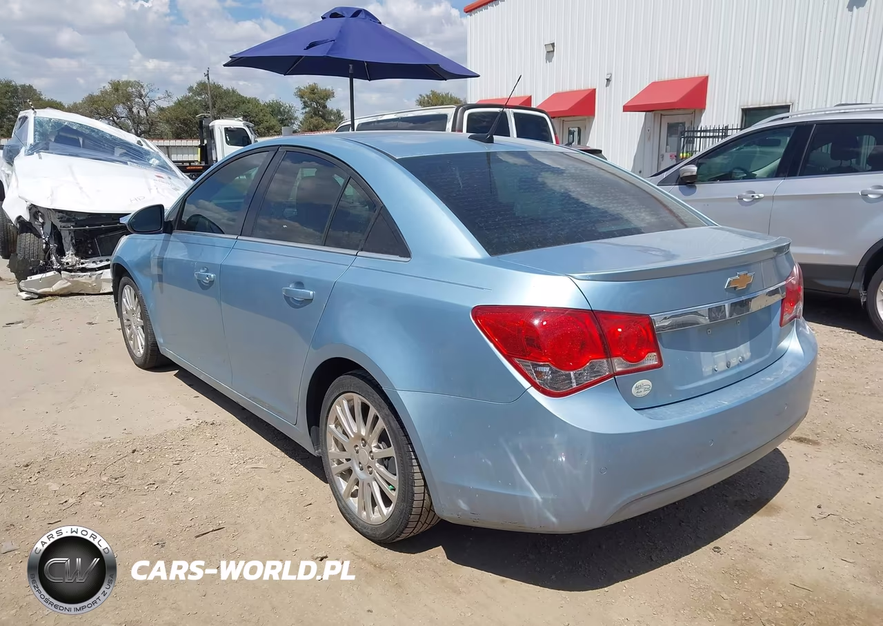 2012 Chevrolet Cruze Eco VIN:1G1PJ5SC0C7293581 - 3