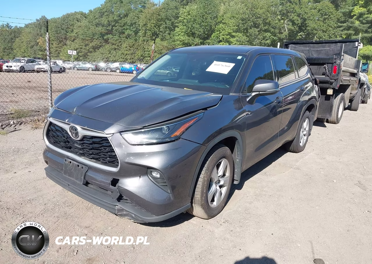 2022 Toyota Highlander Le VIN:5TDBZRBH8NS573626 - 2
