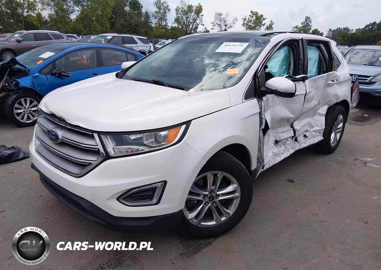 2015 Ford Edge Sel VIN:2FMTK4J80FBC38016 - 2