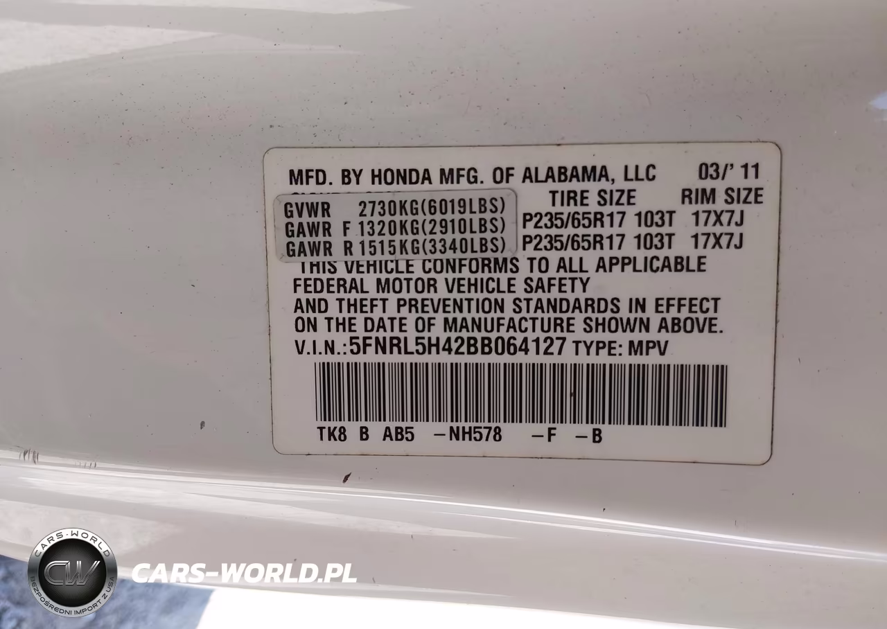 2011 Honda Odyssey Ex VIN:5FNRL5H42BB064127 - 9