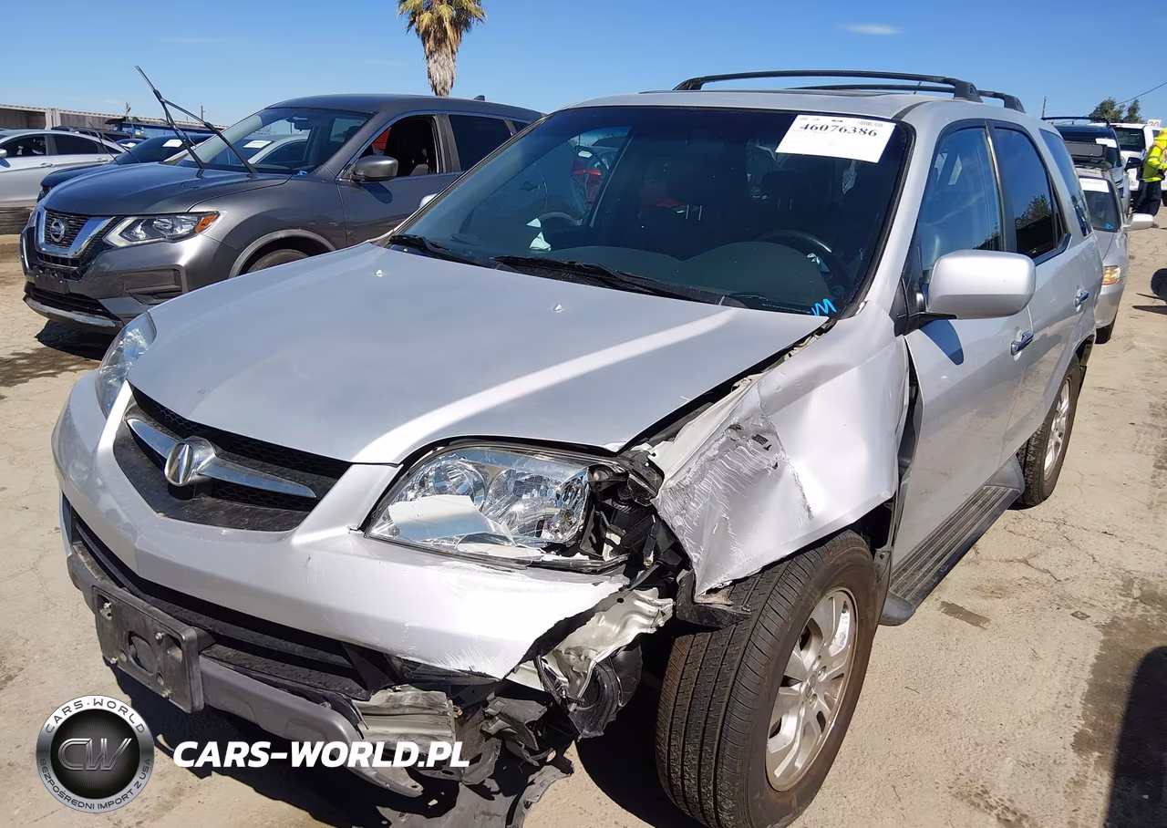 2003 Acura Mdx VIN:2HNYD18803H511077 - 2