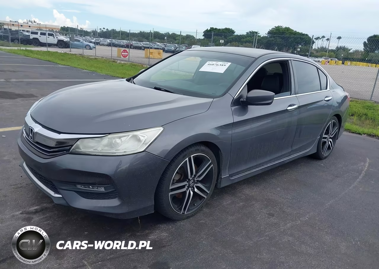 2017 Honda Accord Sport VIN:1HGCR2F51HA077324 - 2