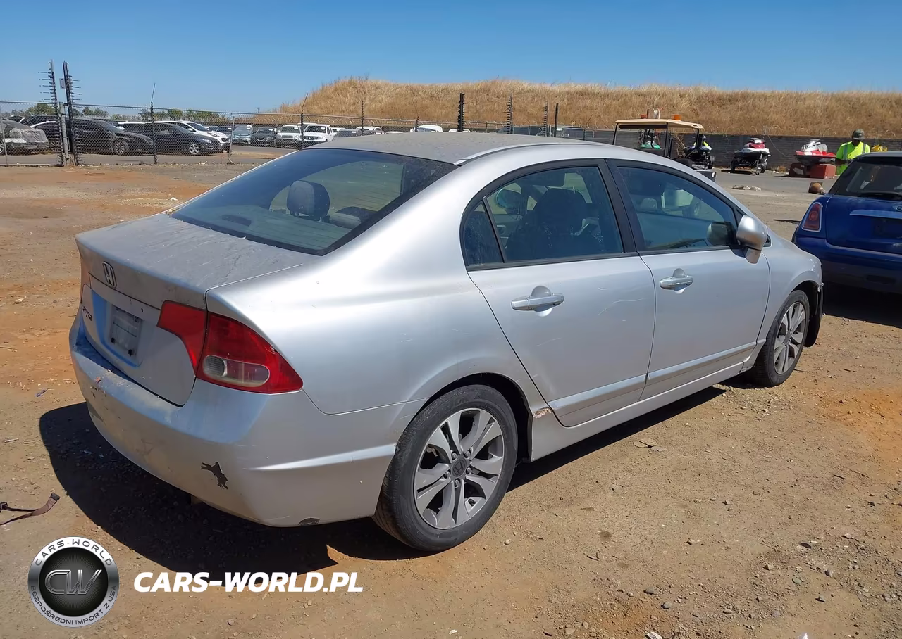 2007 Honda Civic Lx VIN:1HGFA165X7L071460 - 4