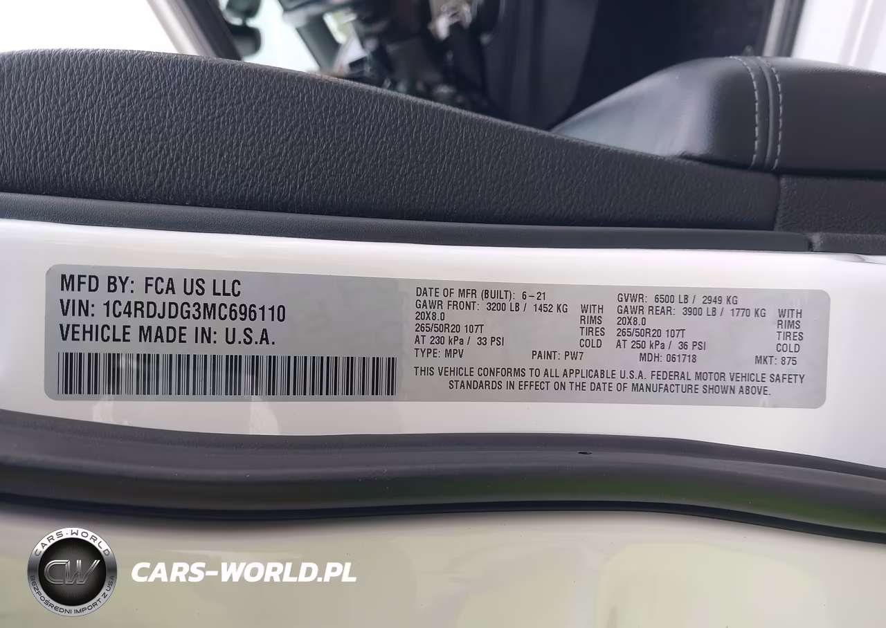 2021 Dodge Durango Gt Plus Awd VIN:1C4RDJDG3MC696110 - 9