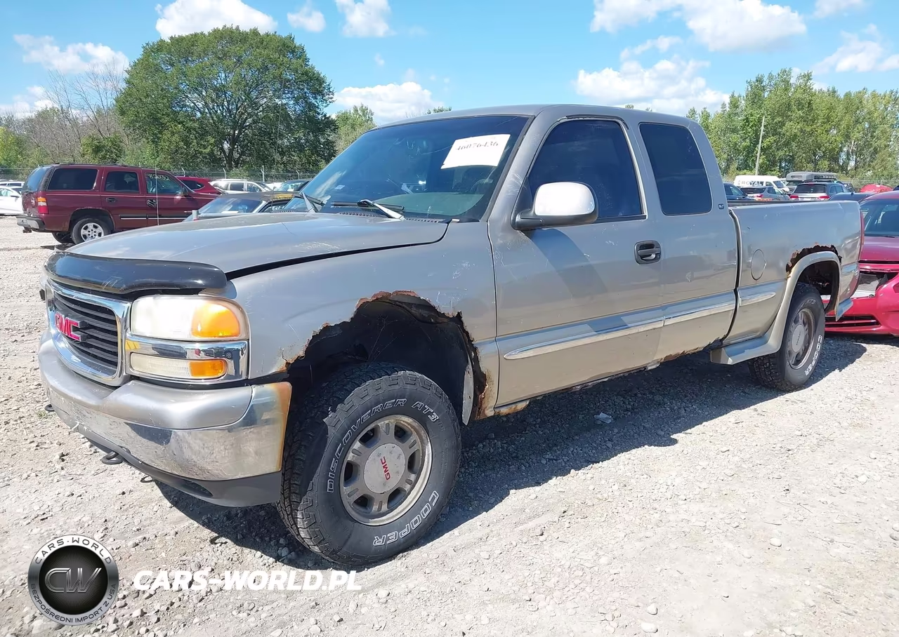 2000 GMC Sierra 1500 Sle VIN:1GTEK19T7YE155503 - 2