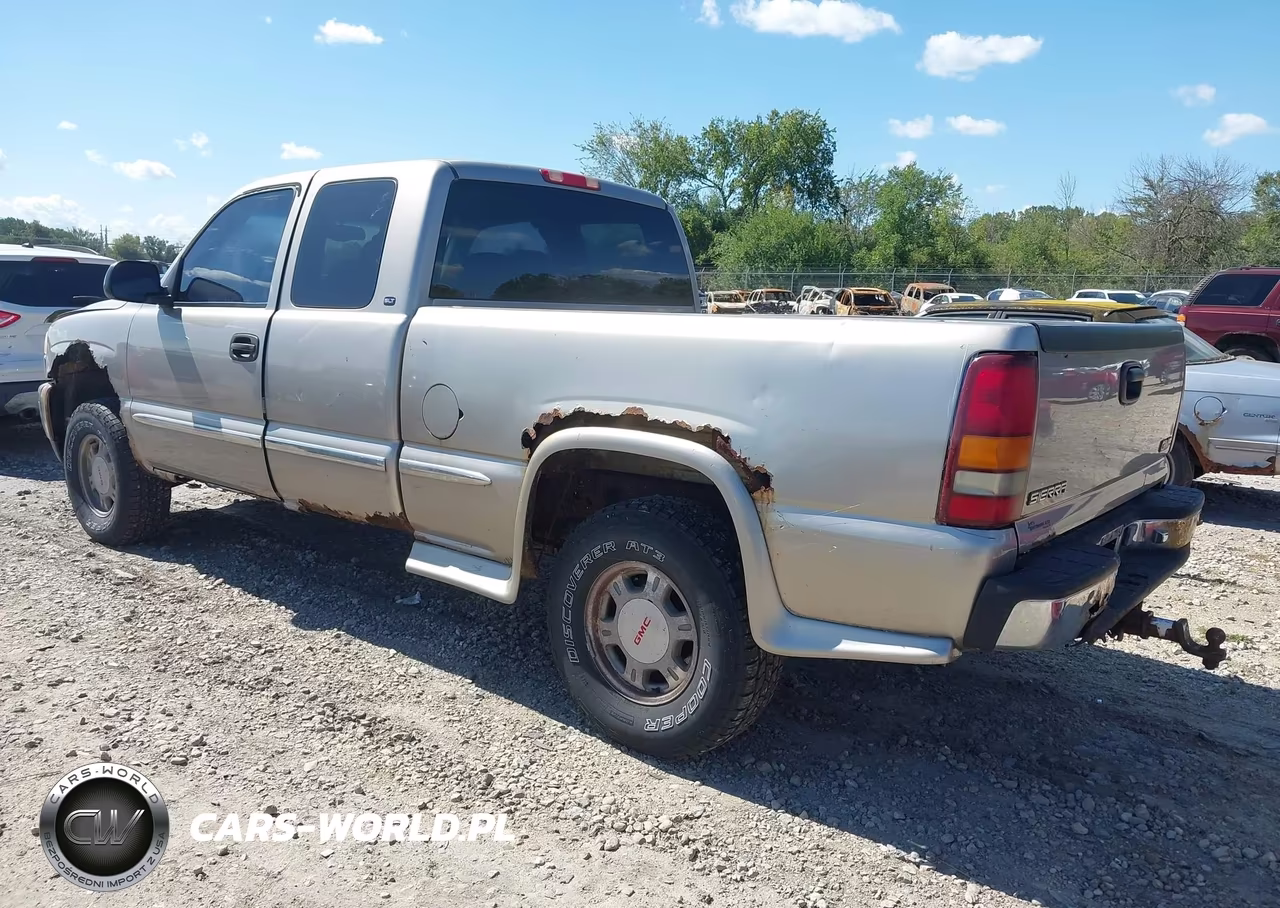 2000 GMC Sierra 1500 Sle VIN:1GTEK19T7YE155503 - 3