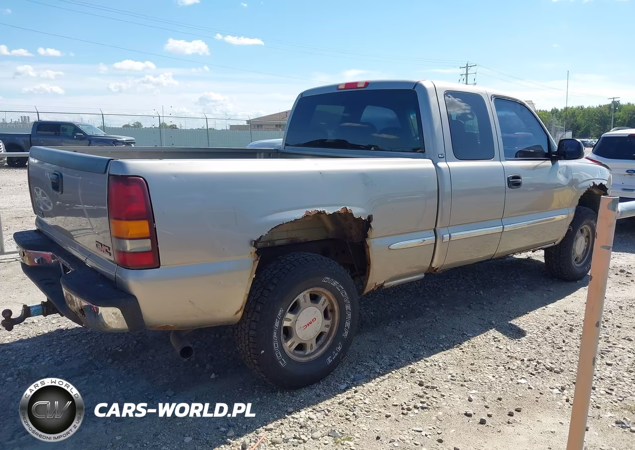 2000 GMC Sierra 1500 Sle VIN:1GTEK19T7YE155503 - 4