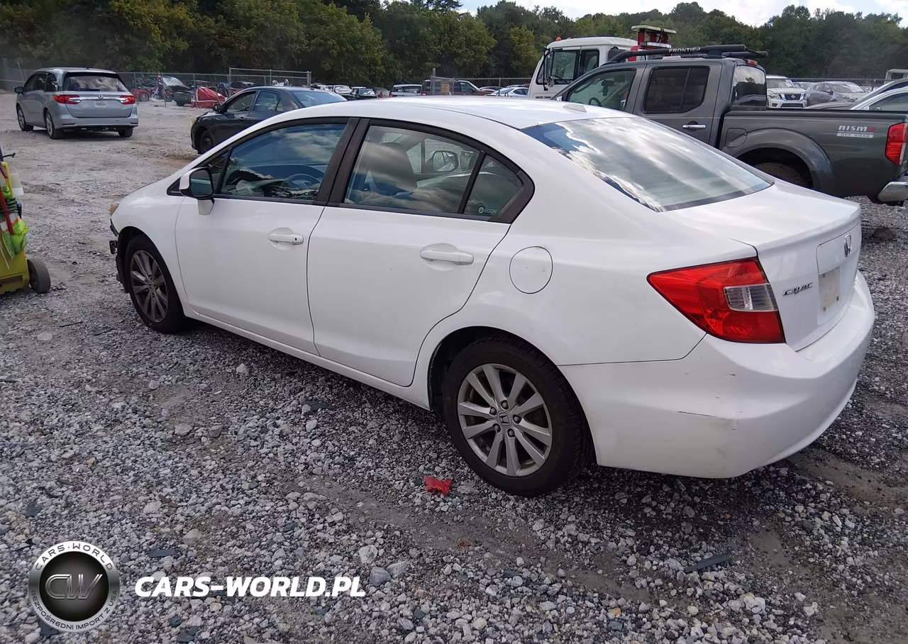 2012 Honda Civic Ex-L VIN:19XFB2F99CE348400 - 3