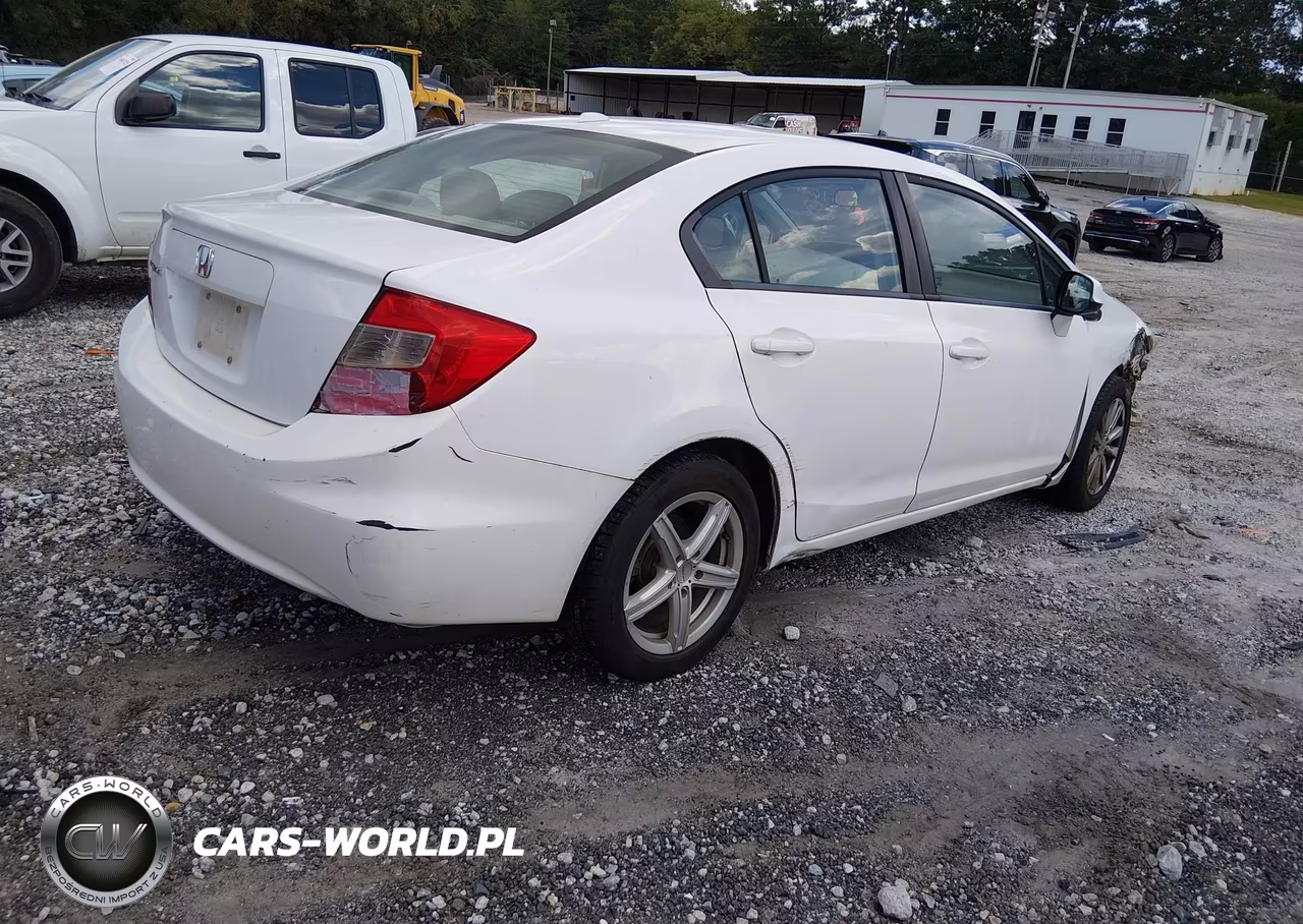 2012 Honda Civic Ex-L VIN:19XFB2F99CE348400 - 4