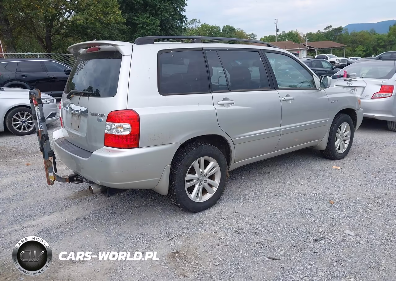 2006 Toyota Highlander Hybrid Limited V6 VIN:JTEEW21A560014455 - 4
