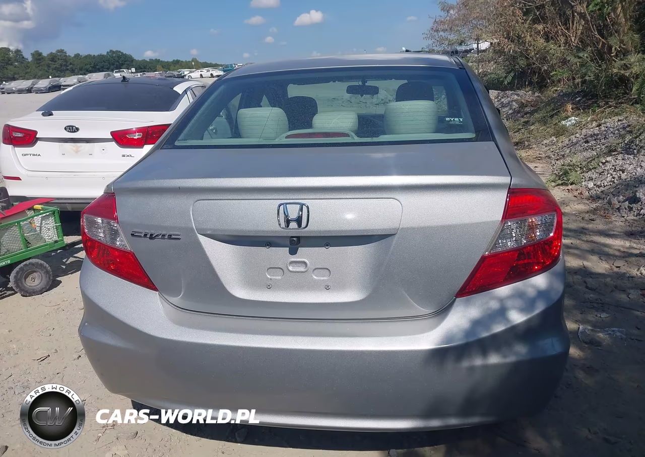 2012 Honda Civic Lx VIN:2HGFB2F51CH575664 - 16