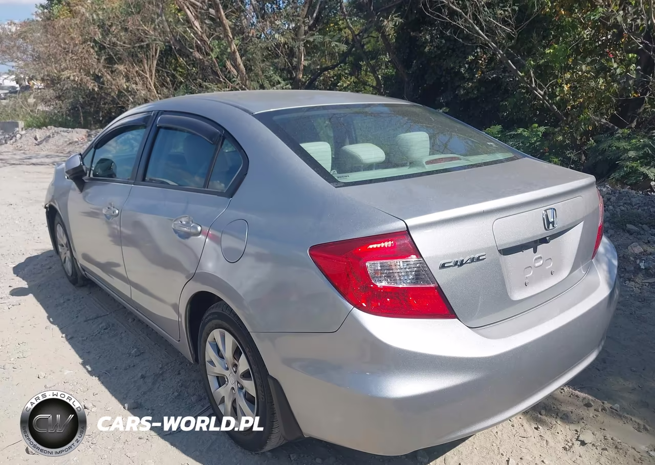 2012 Honda Civic Lx VIN:2HGFB2F51CH575664 - 3