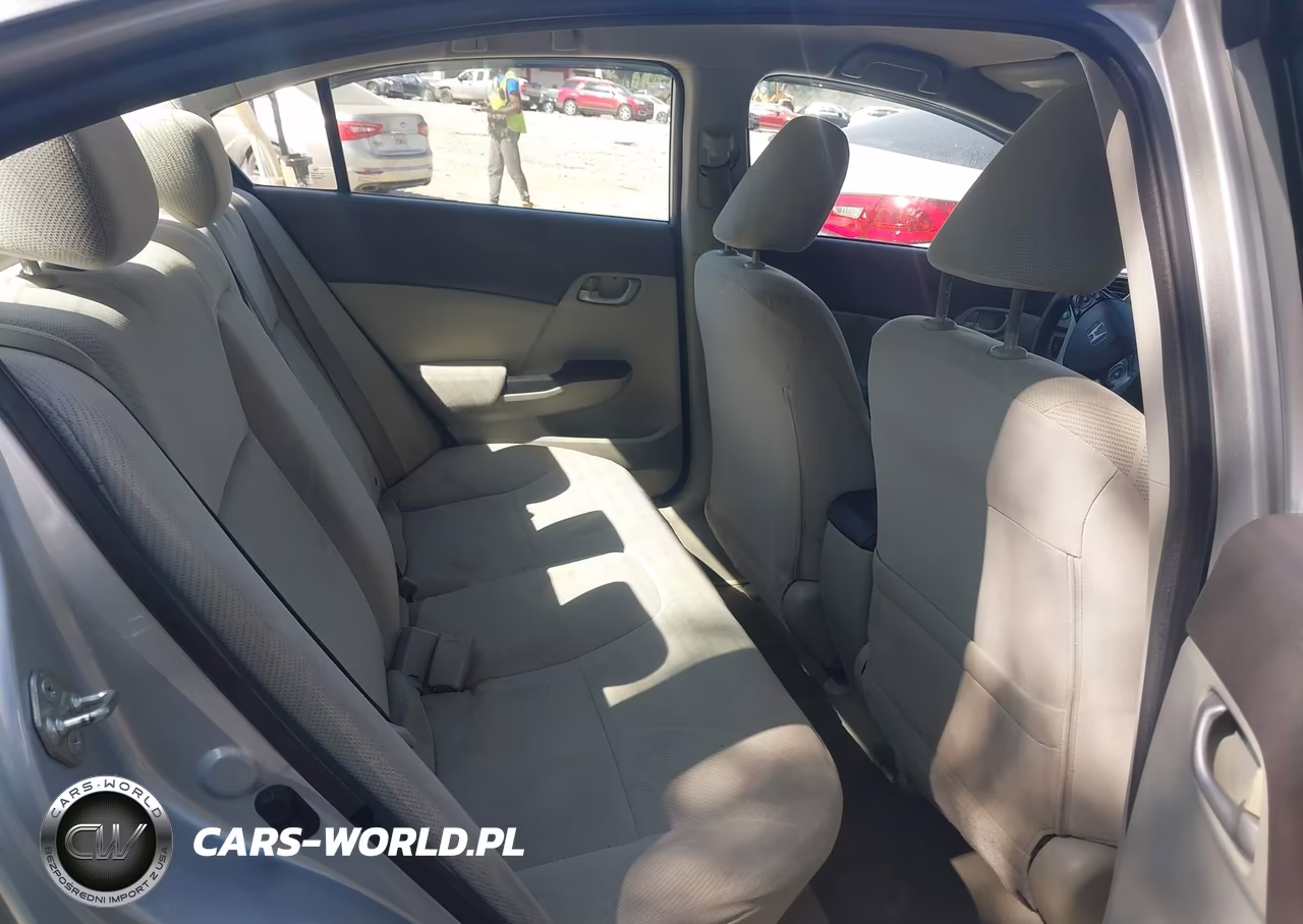 2012 Honda Civic Lx VIN:2HGFB2F51CH575664 - 8