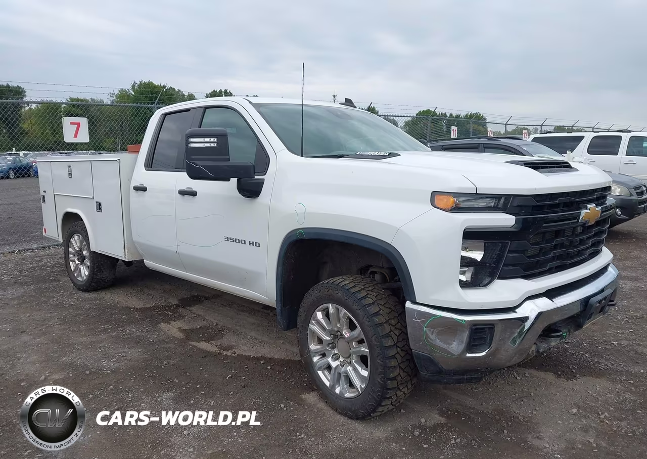 2025 Chevrolet Silverado 3500Hd 4Wd Long Bed Work Truck VIN:1GB5KSEY8SF127576 - 1
