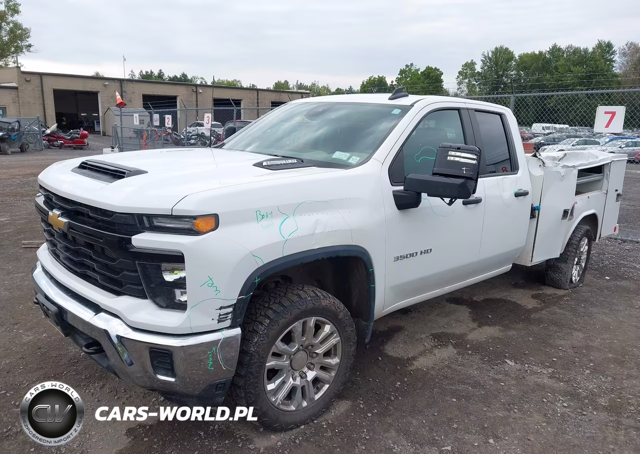 2025 Chevrolet Silverado 3500Hd 4Wd Long Bed Work Truck VIN:1GB5KSEY8SF127576 - 2