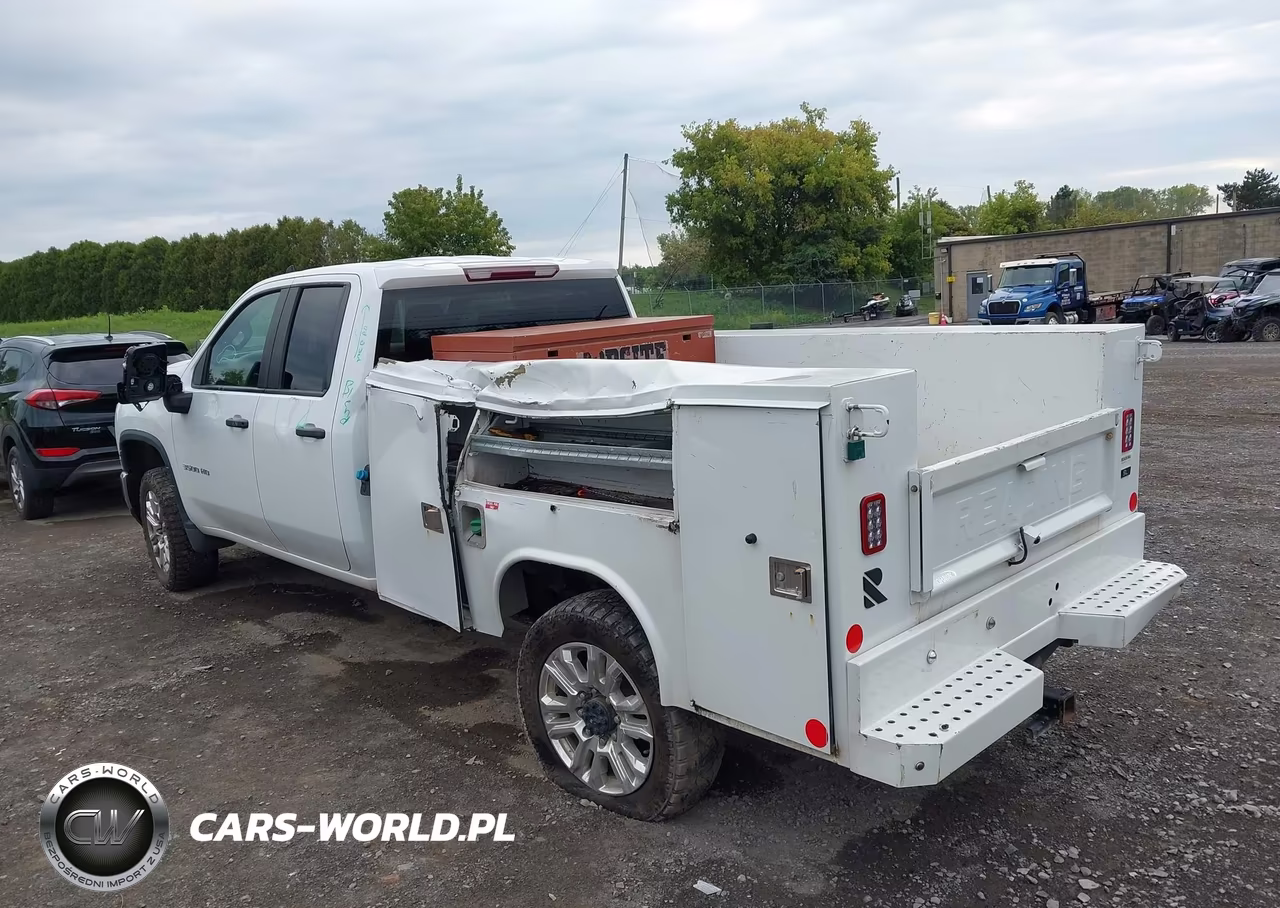 2025 Chevrolet Silverado 3500Hd 4Wd Long Bed Work Truck VIN:1GB5KSEY8SF127576 - 3