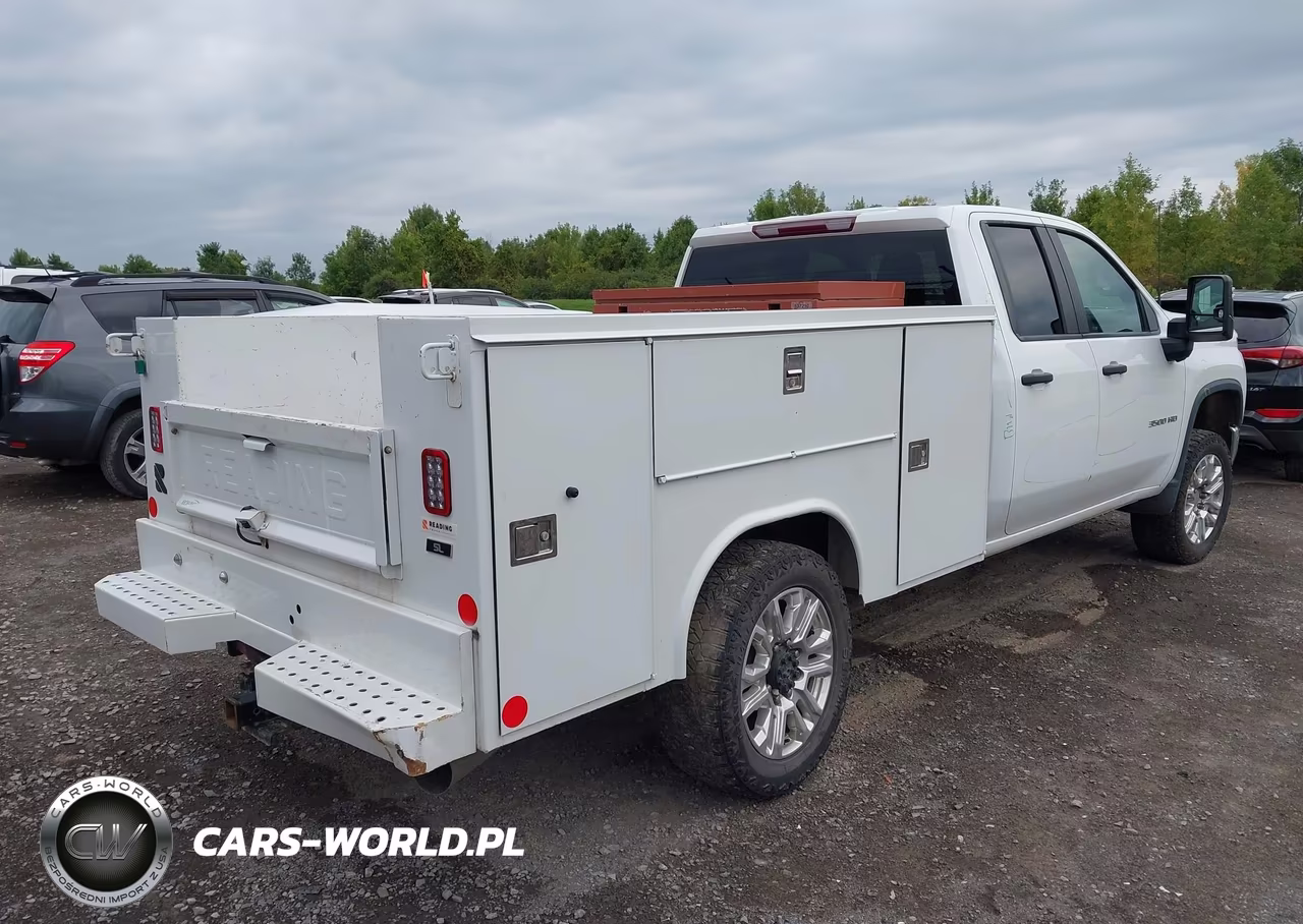 2025 Chevrolet Silverado 3500Hd 4Wd Long Bed Work Truck VIN:1GB5KSEY8SF127576 - 4
