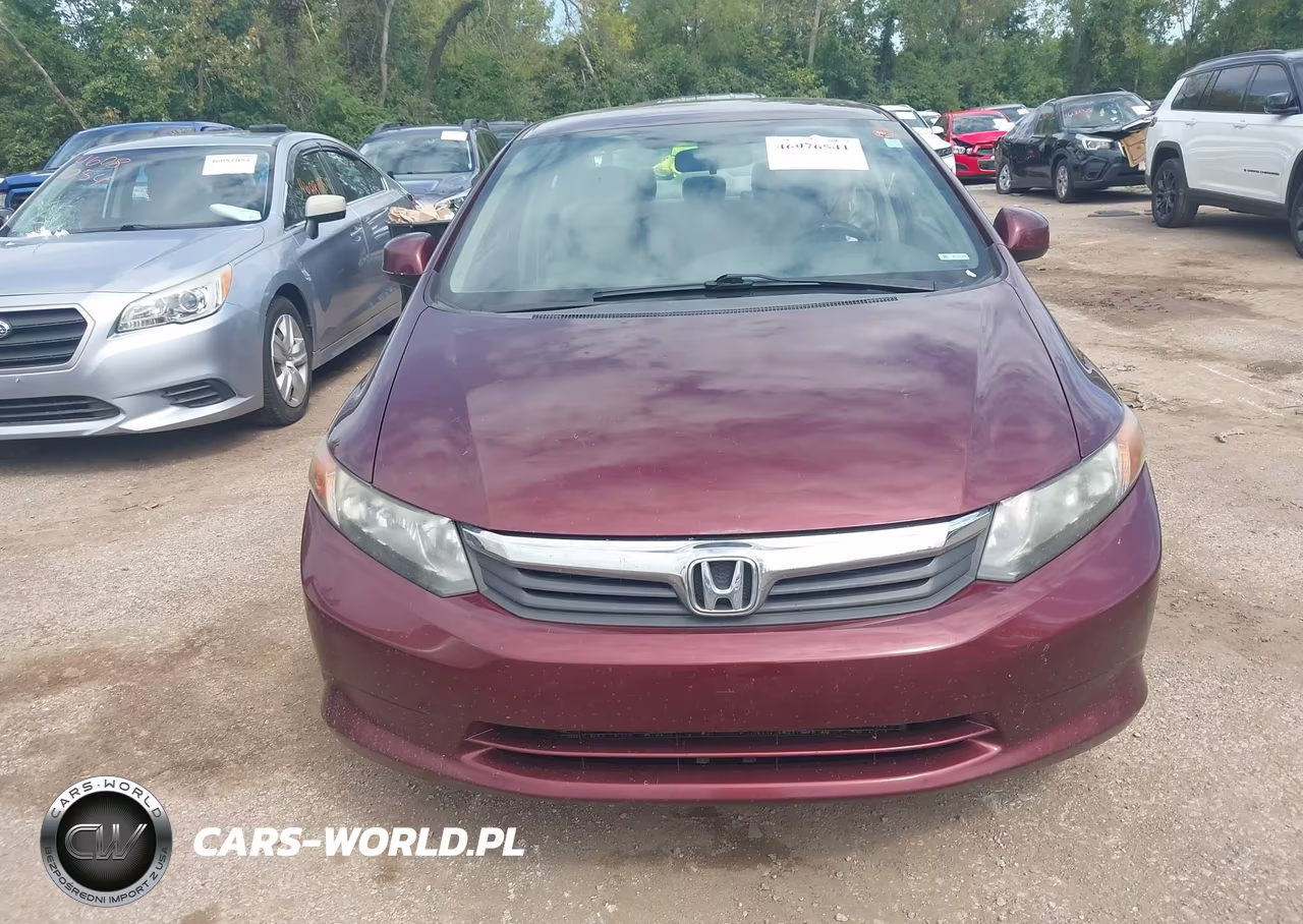 2012 Honda Civic Lx VIN:19XFB2F59CE055058 - 12