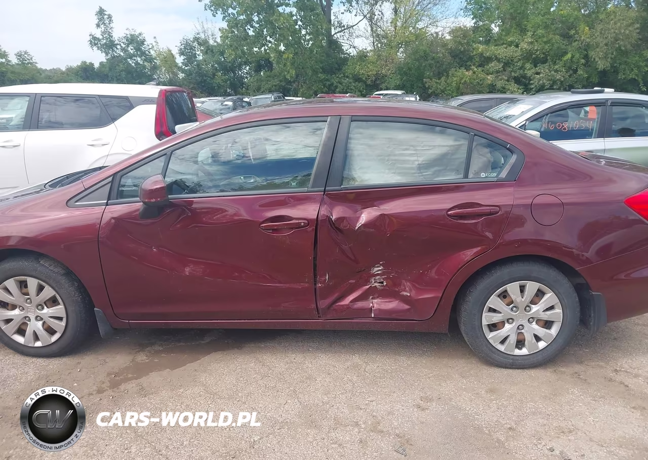 2012 Honda Civic Lx VIN:19XFB2F59CE055058 - 14