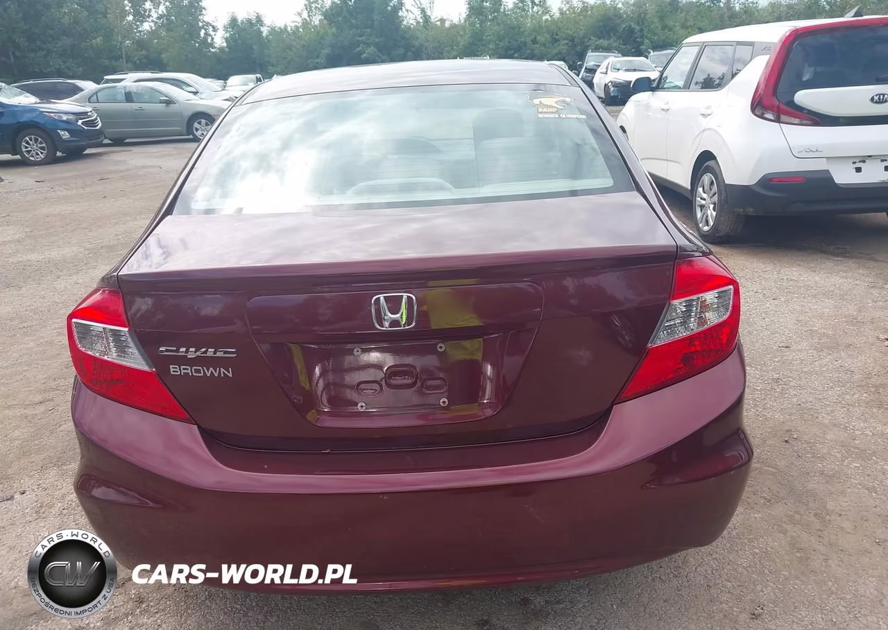 2012 Honda Civic Lx VIN:19XFB2F59CE055058 - 16