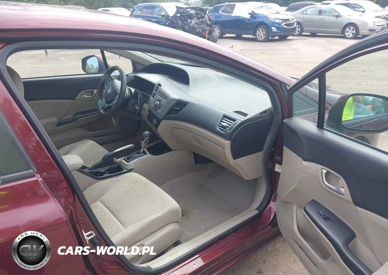 2012 Honda Civic Lx VIN:19XFB2F59CE055058 - 5