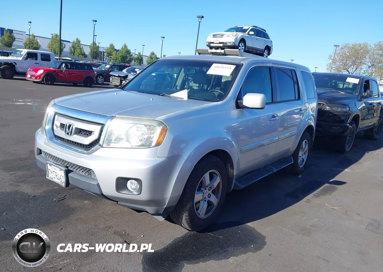 2009 Honda Pilot Ex-L VIN:5FNYF38529B022910 - 2