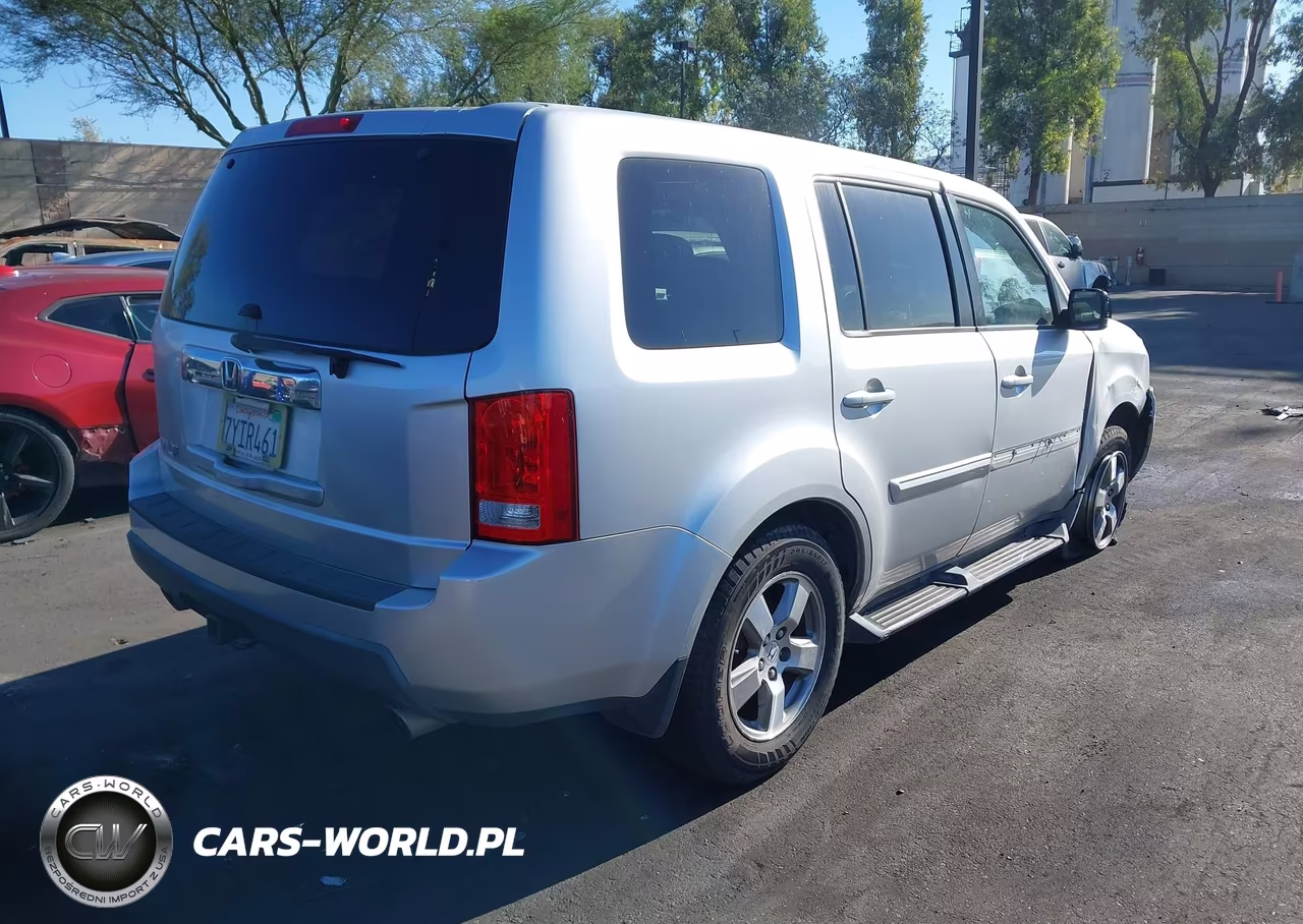 2009 Honda Pilot Ex-L VIN:5FNYF38529B022910 - 4