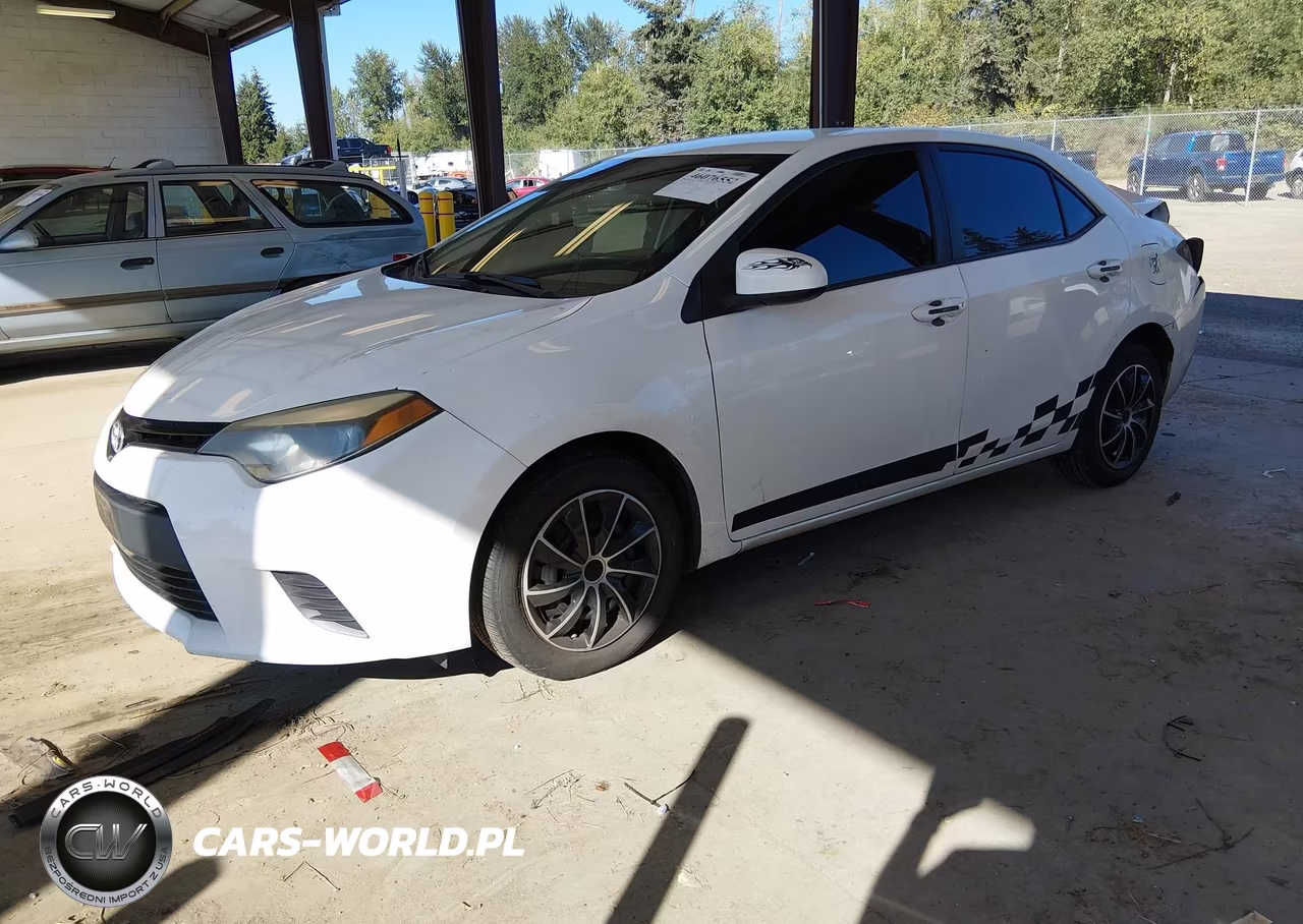 2014 Toyota Corolla Le VIN:5YFBURHE0EP103501 - 2