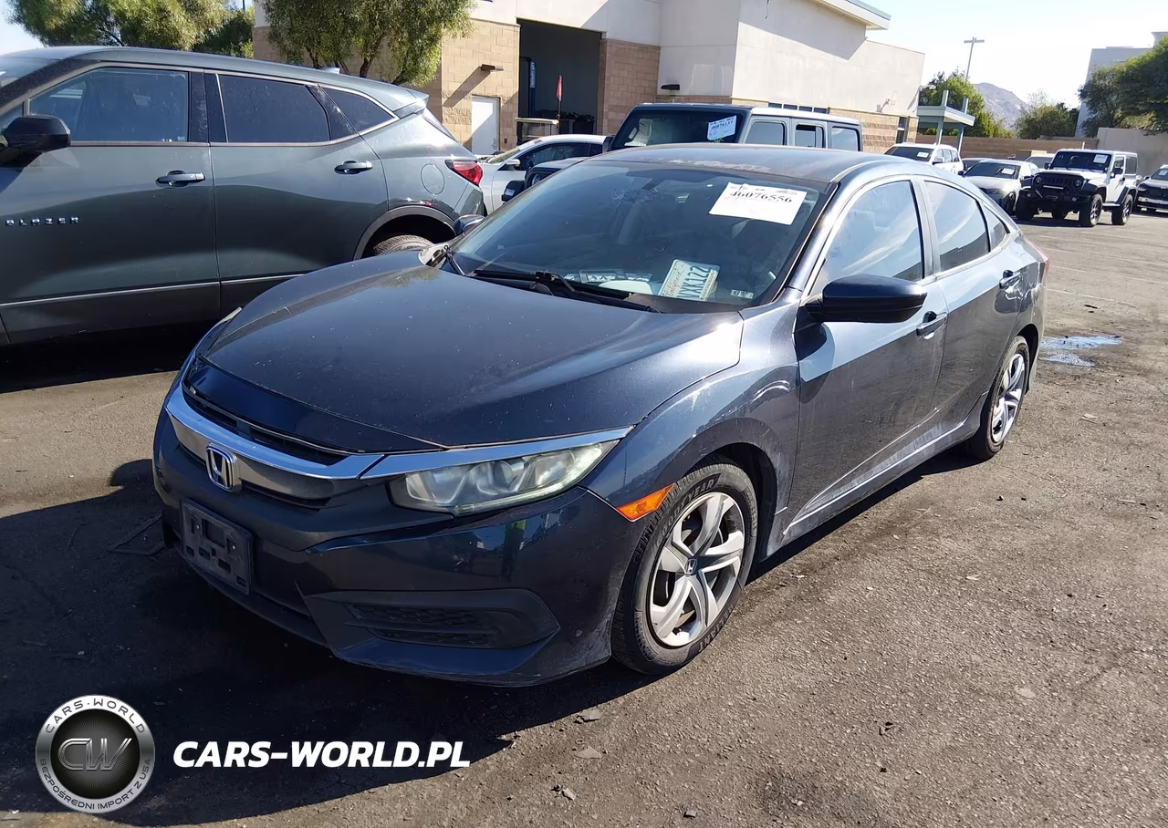 2016 Honda Civic Lx VIN:19XFC2F53GE248423 - 14