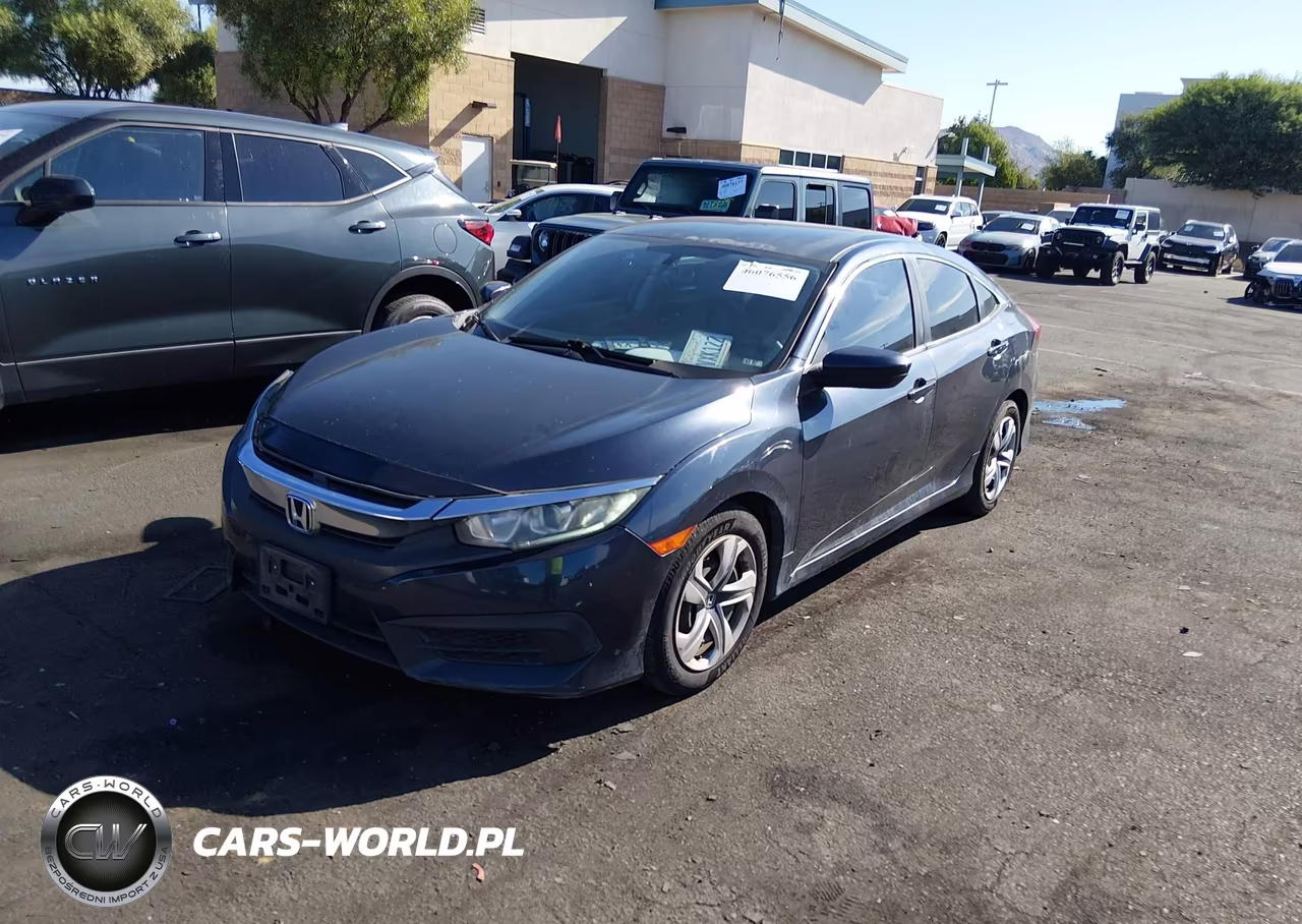 2016 Honda Civic Lx VIN:19XFC2F53GE248423 - 2