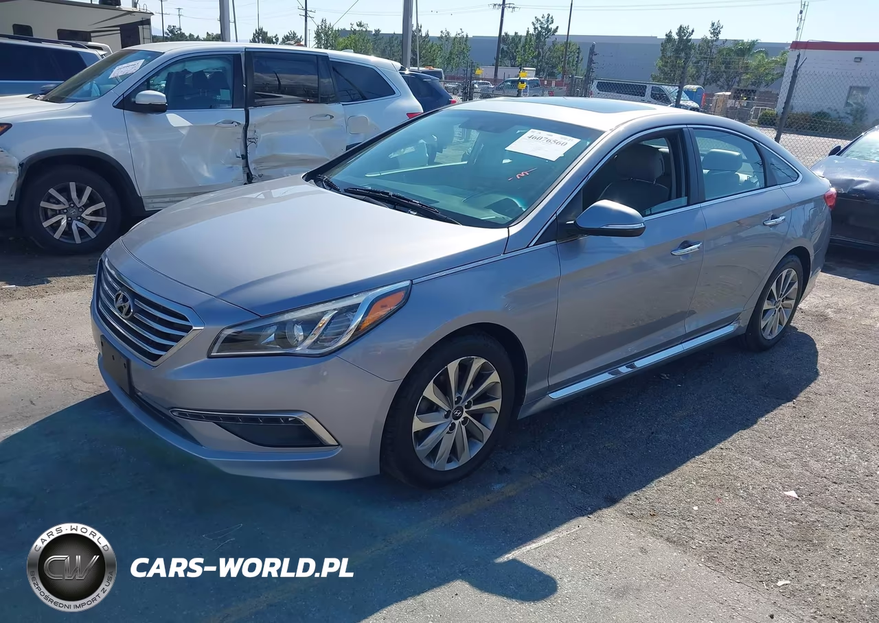 2017 Hyundai Sonata Sport VIN:5NPE34AF2HH547616 - 2