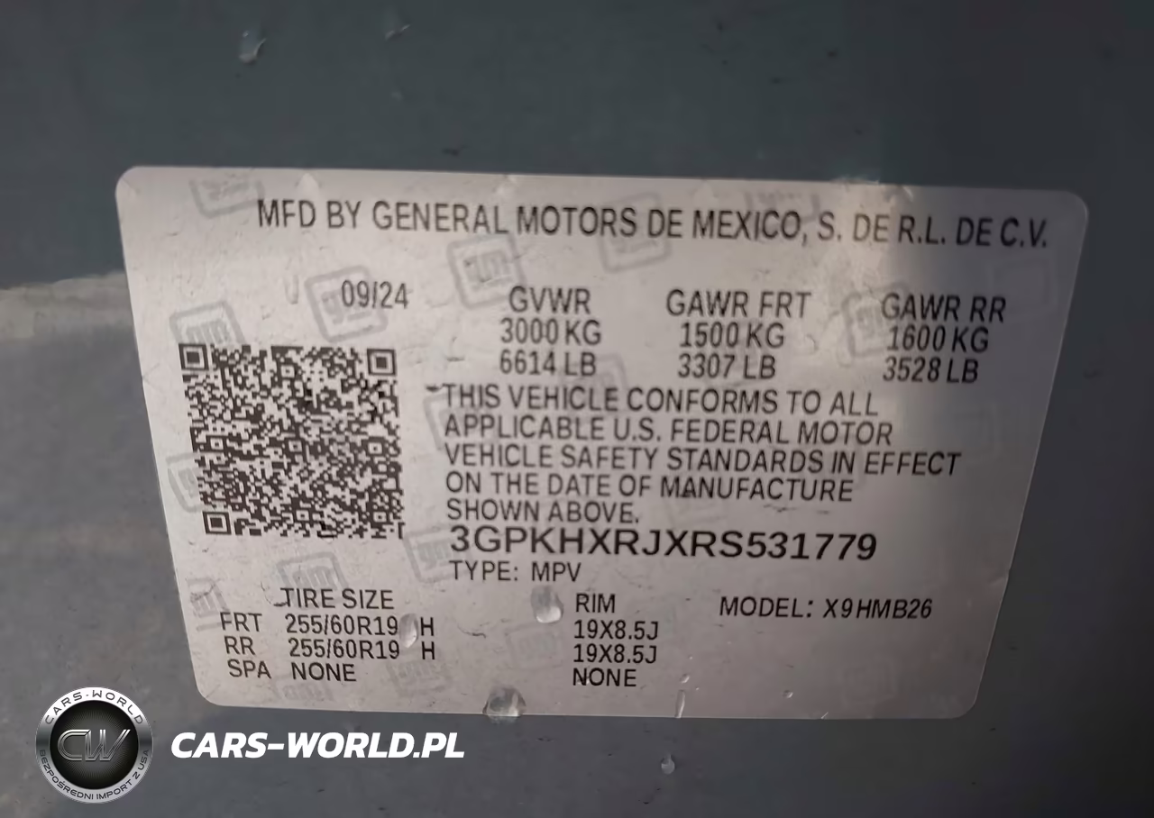 2024 Honda Prologue Touring VIN:3GPKHXRJXRS531779 - 9