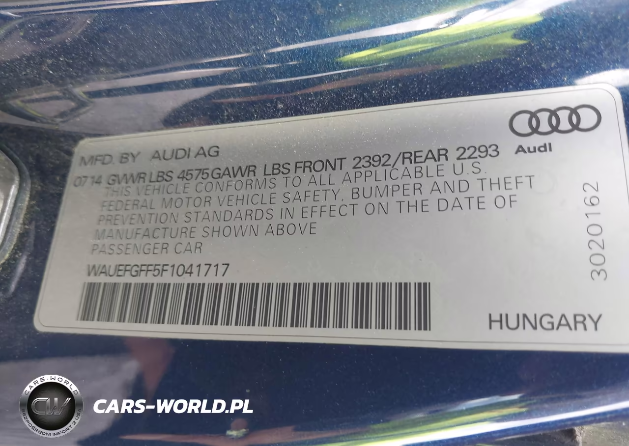2015 Audi A3 2.0T Premium VIN:WAUEFGFF5F1041717 - 9