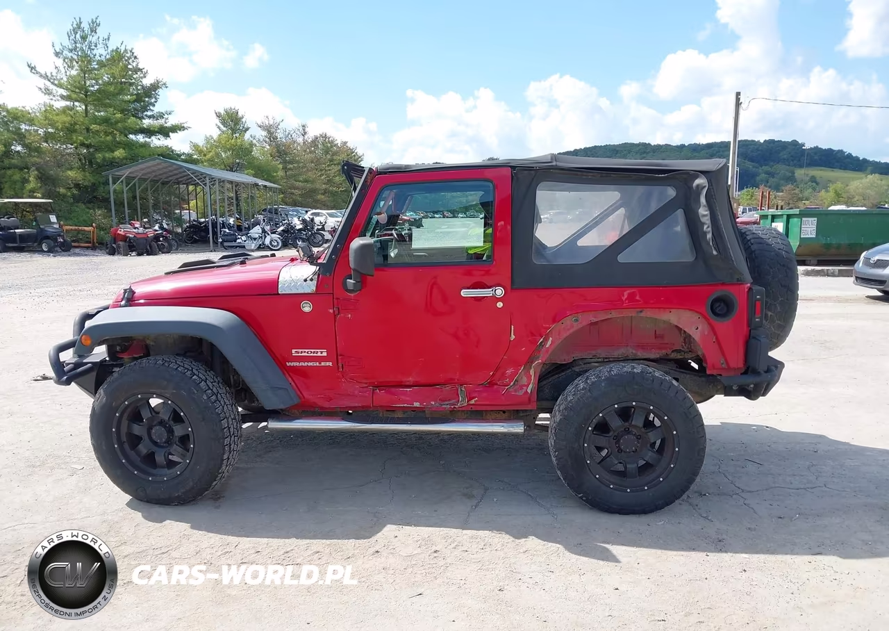 2010 Jeep Wrangler Sport VIN:1J4AA2D14AL110219 - 15