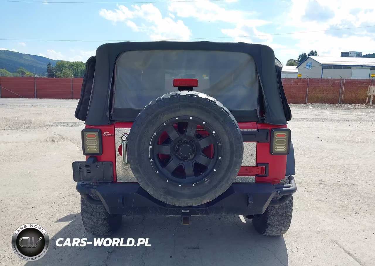 2010 Jeep Wrangler Sport VIN:1J4AA2D14AL110219 - 17