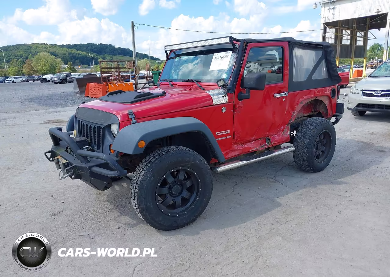 2010 Jeep Wrangler Sport VIN:1J4AA2D14AL110219 - 2