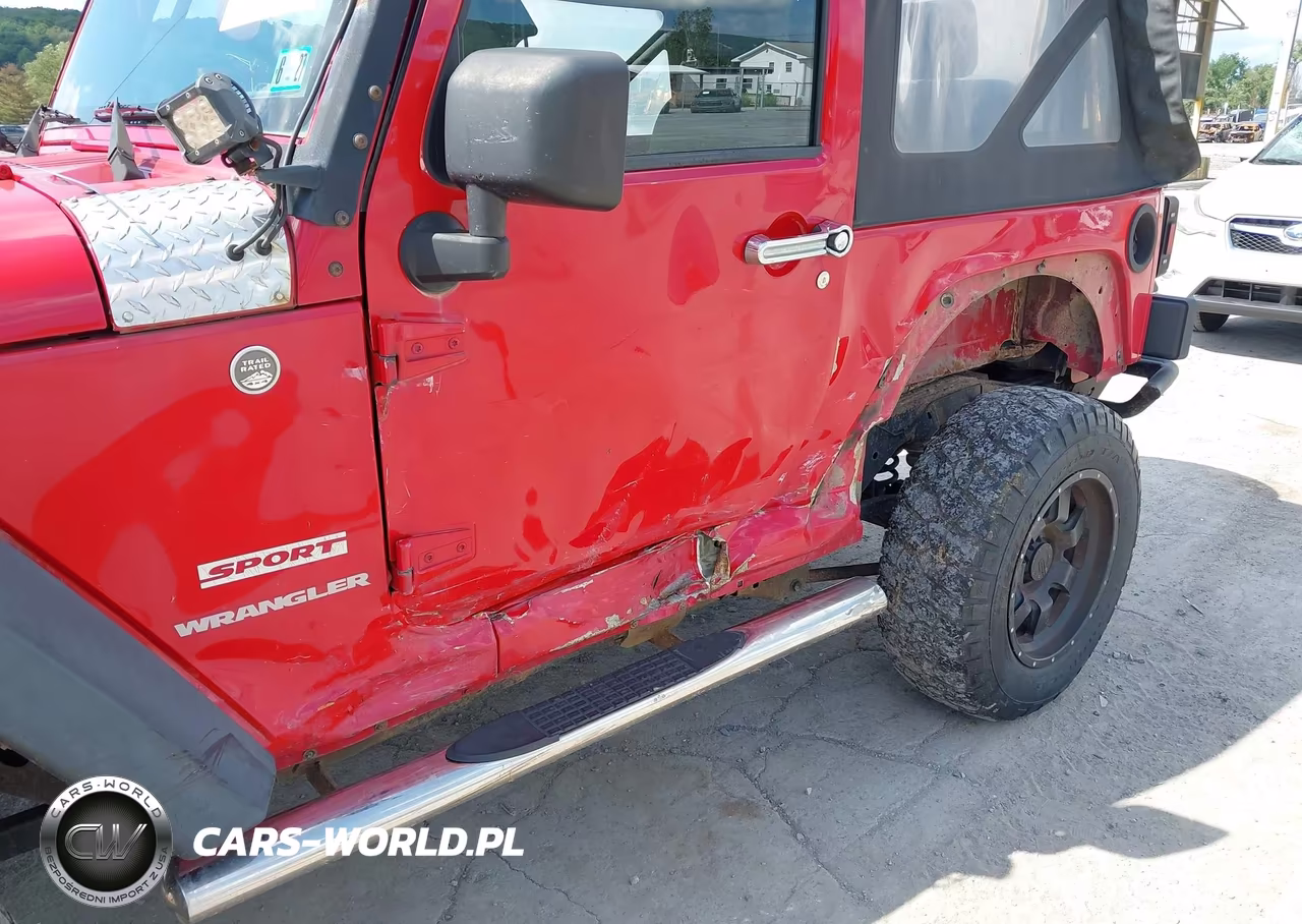 2010 Jeep Wrangler Sport VIN:1J4AA2D14AL110219 - 6