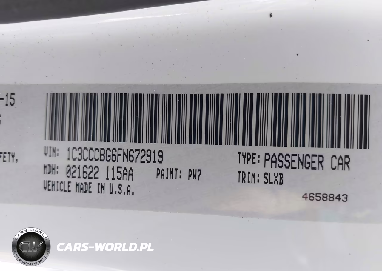 2015 Chrysler 200 S VIN:1C3CCCBG6FN672919 - 9
