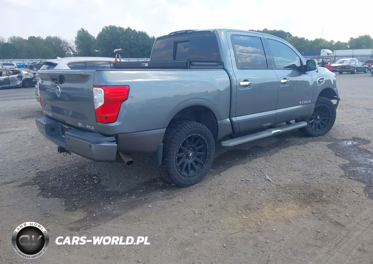 2017 Nissan Titan Sl VIN:1N6AA1E58HN561943 - 4