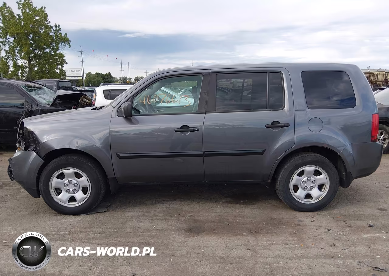 2013 Honda Pilot Lx VIN:5FNYF4H22DB014374 - 14