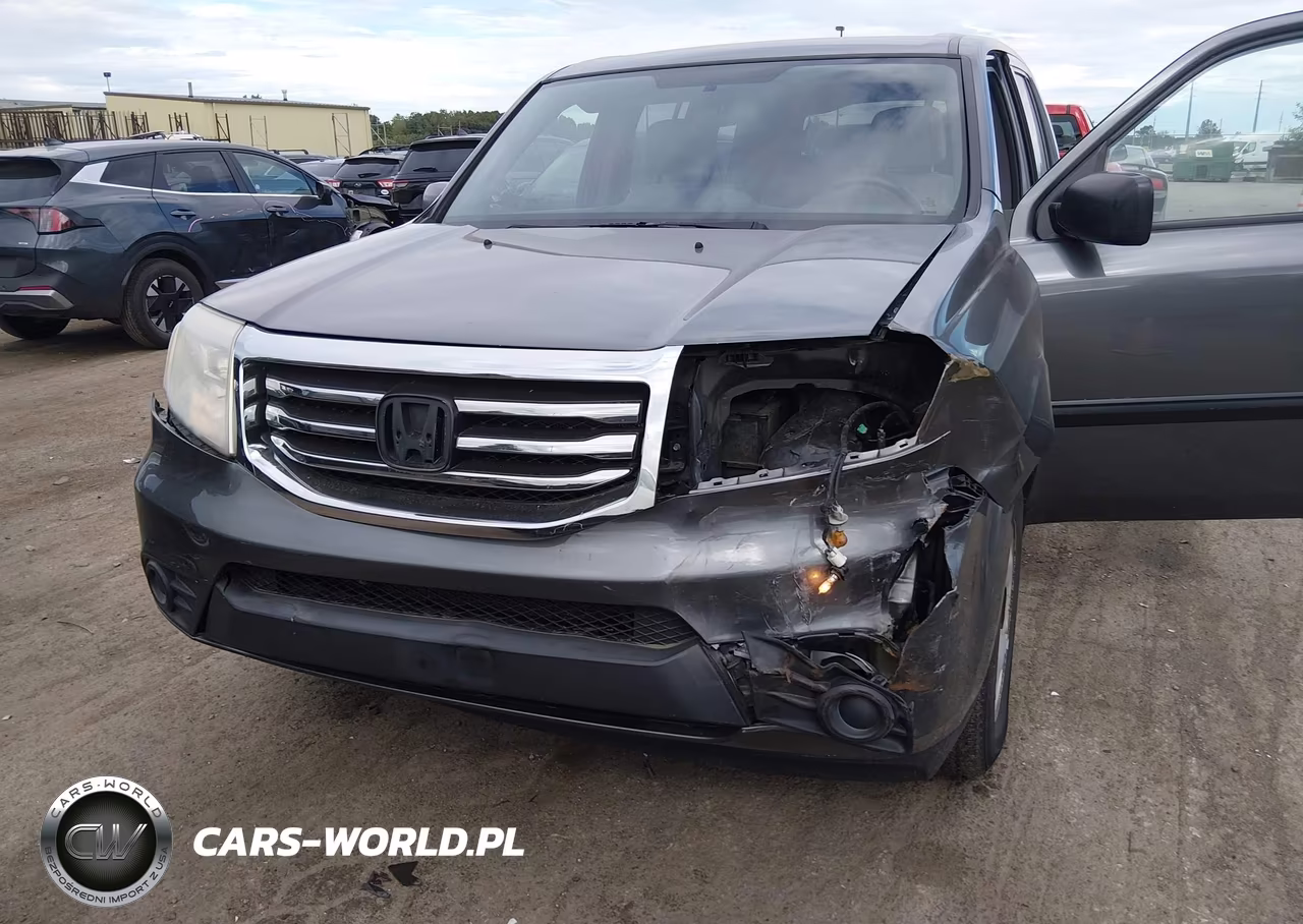 2013 Honda Pilot Lx VIN:5FNYF4H22DB014374 - 6