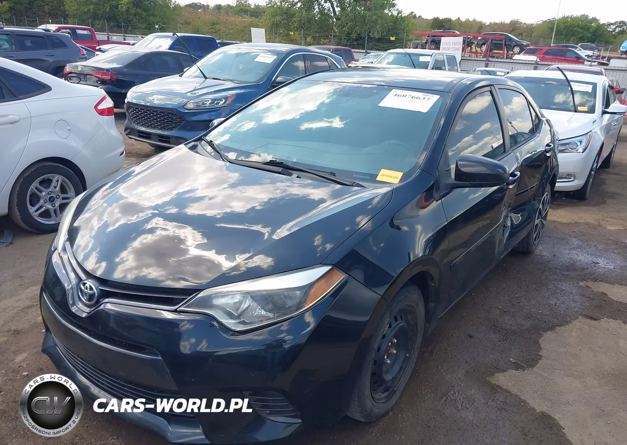2016 Toyota Corolla Le VIN:5YFBURHE0GP397288 - 2