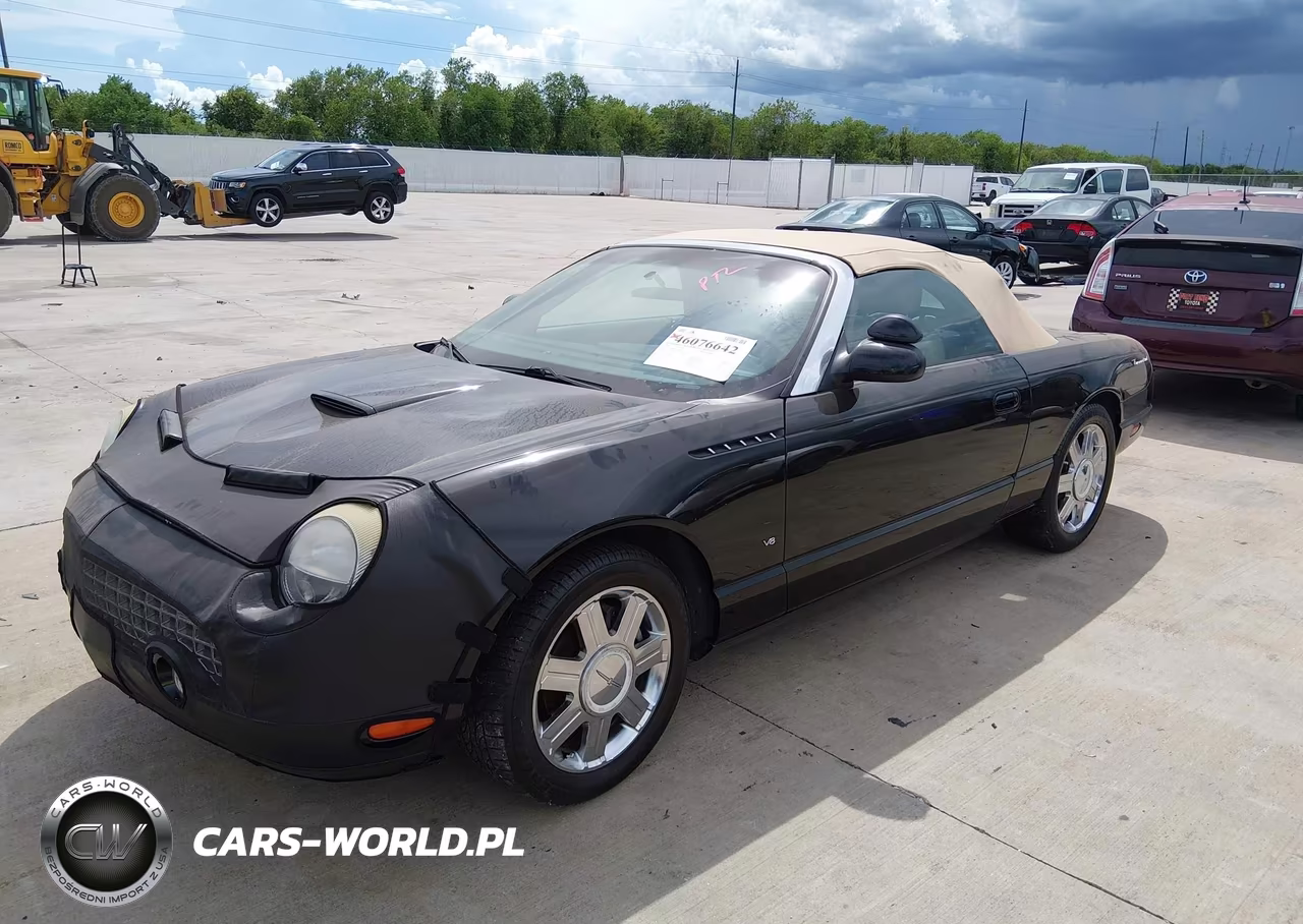 2004 Ford Thunderbird VIN:1FAHP60A54Y104457 - 2
